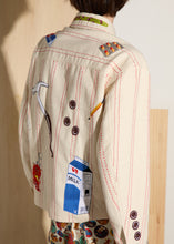 画像をギャラリービューアに読み込む, Hand-embroidered Jacket / Everyday Goods Embroidery