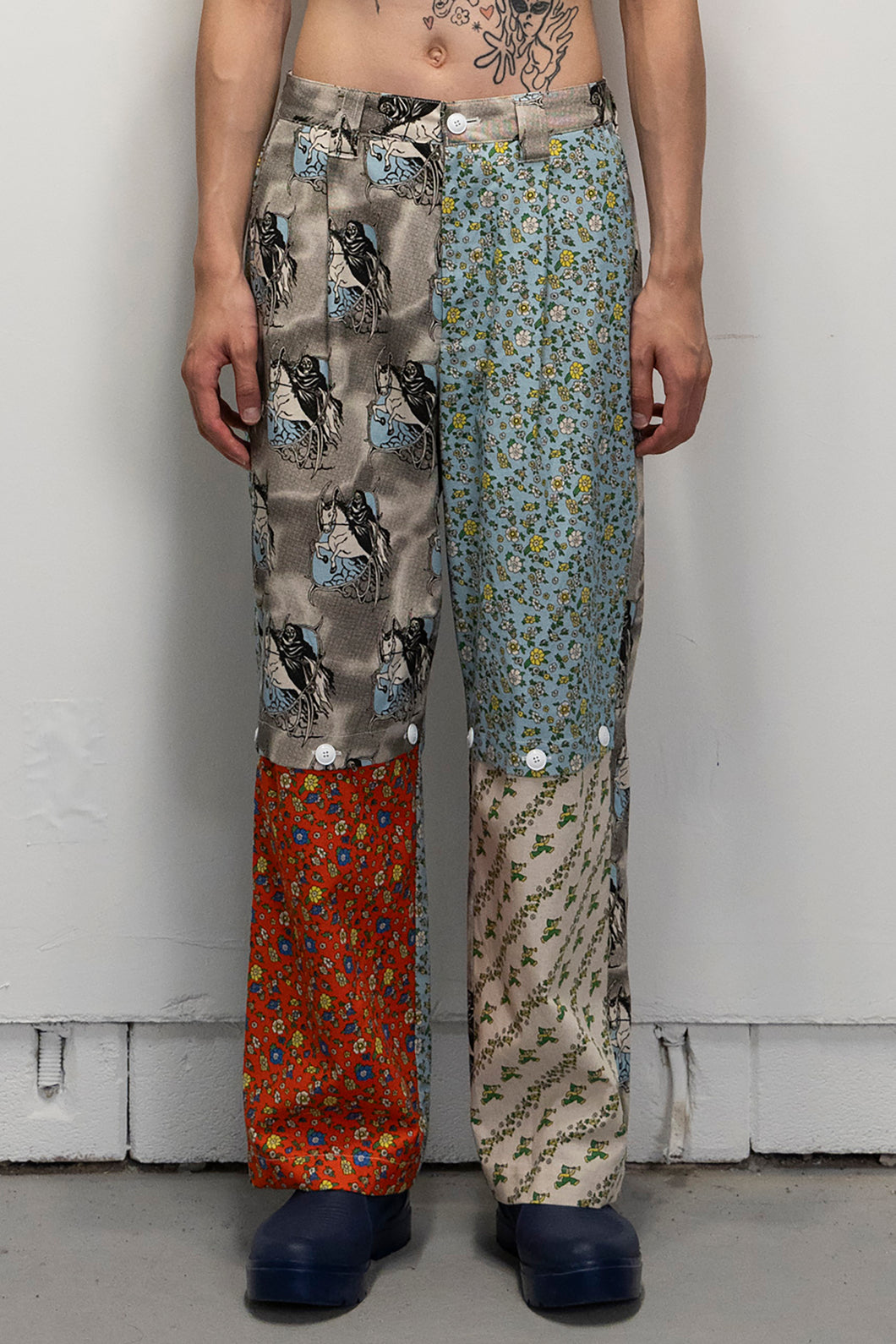 Open Knee Trousers / All