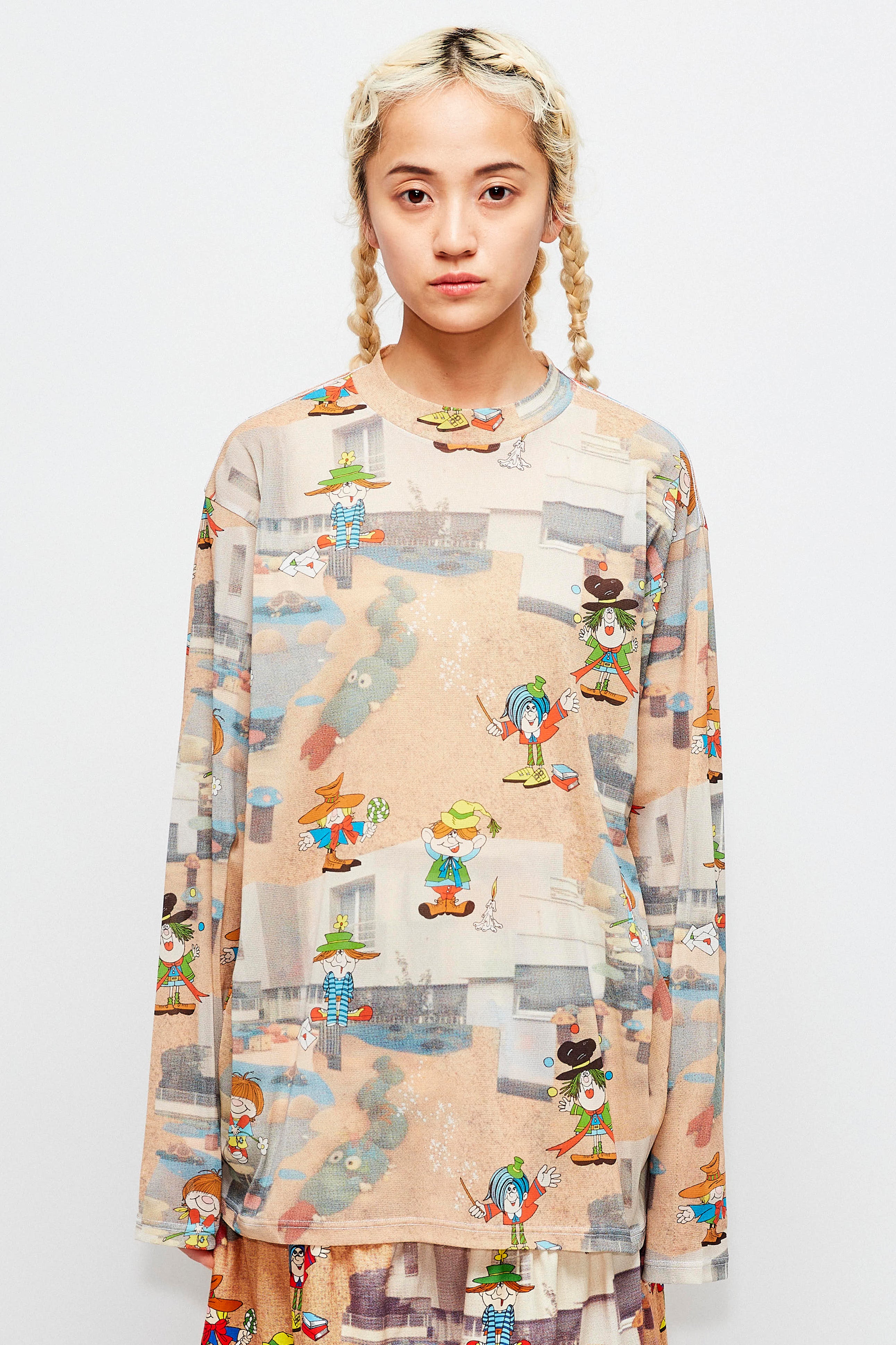 WATARU TOMINAGA Powernet Long Sleeve Tee