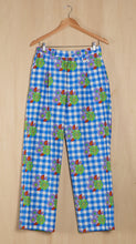 画像をギャラリービューアに読み込む, Single Pleats Trousers /  Flower Gingham
