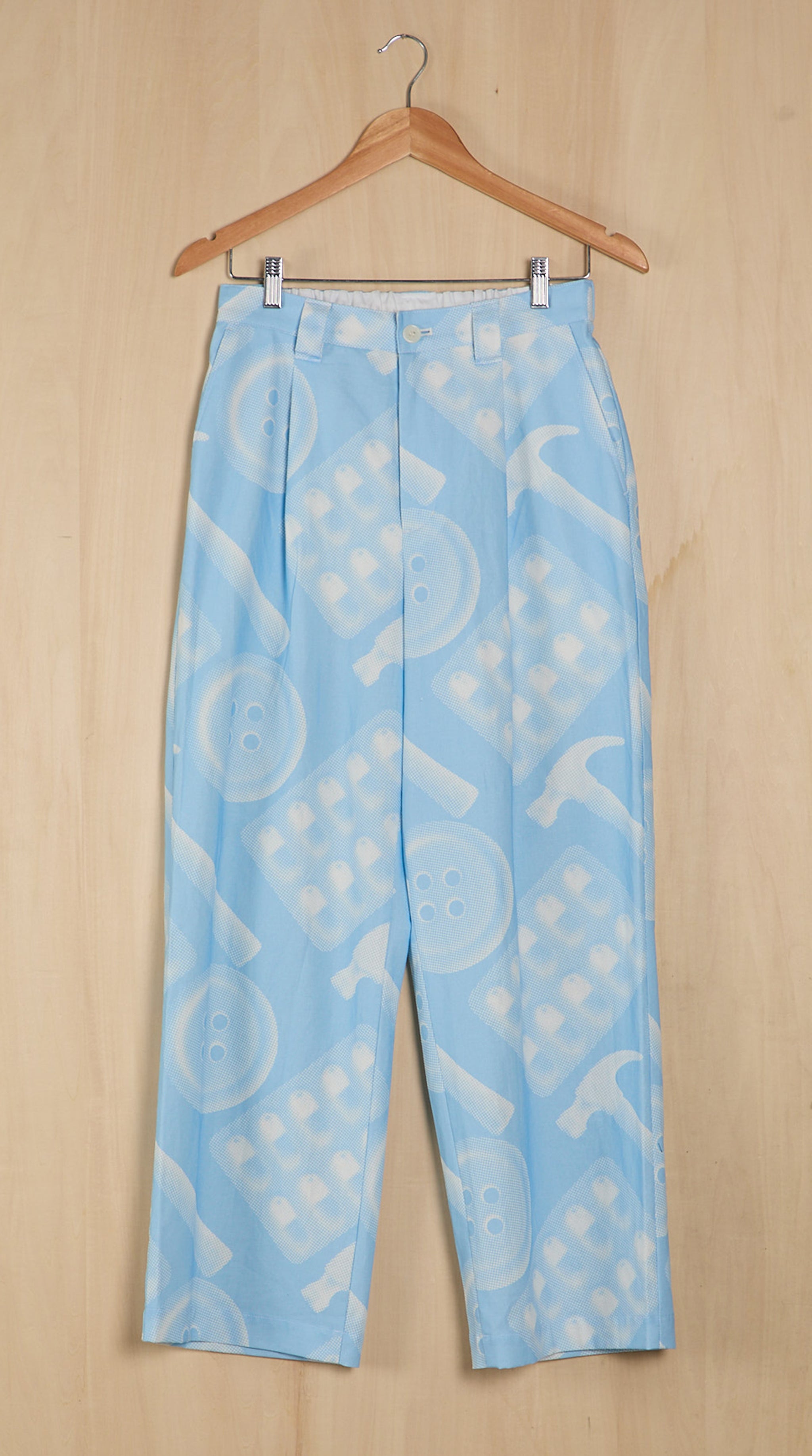 【つき】22AW WATARU TOMINAGA 転写パンツ WATARU TOMINAGA COLLECTION