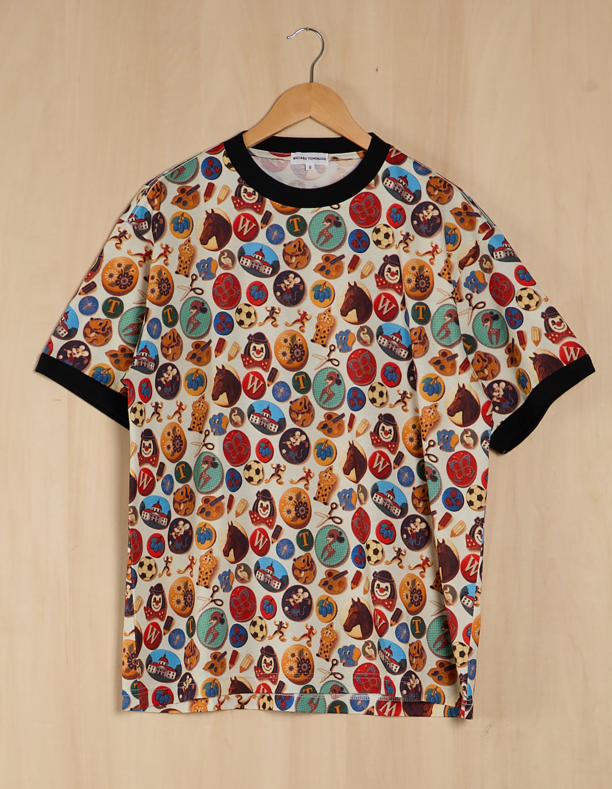 【つき】22AW WATARU TOMINAGA 転写パンツ WATARU TOMINAGA COLLECTION