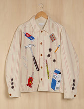 画像をギャラリービューアに読み込む, Hand-embroidered Jacket / Everyday Goods Embroidery
