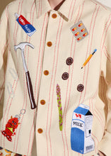 画像をギャラリービューアに読み込む, Hand-embroidered Jacket / Everyday Goods Embroidery
