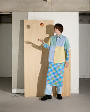 画像をギャラリービューアに読み込む, Powernet Long Sleeve Dress / Flower Gingham
